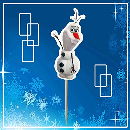 Dawei 24Pcs The New Princess Cupcake Toppers For Birthday Party