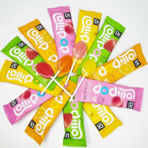 DC24 DAILY CARE Sugar Free Lollipops with Vitamin C, Healthy Suc...