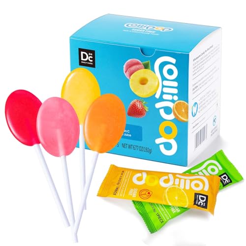 DC24 DAILY CARE Sugar Free Lollipops with Vitamin C, Healthy Suc...