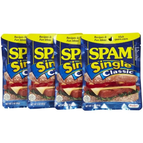 Spam Single Classic - 2.5 Ounce 4 Pack