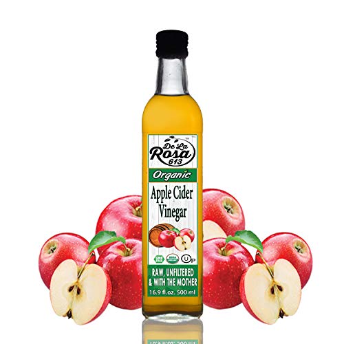 Organic Apple Cider Vinegar - De La Rosa 16.9Oz - Raw &Amp; Unfilter