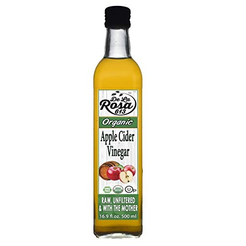 Organic Apple Cider Vinegar - De La Rosa 16.9Oz - Raw &Amp; Unfilter