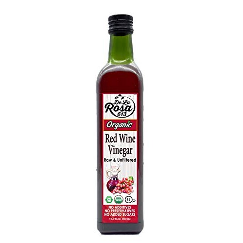 Organic Red Wine &Amp; White Wine Vinegar 500Ml 2-Pack