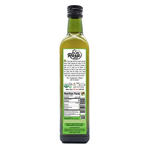 Organic Red Wine &Amp; White Wine Vinegar 500Ml 2-Pack