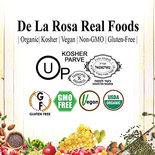 Organic White Balsamic Vinegar 2-Pack - De La Rosa 16.9Oz - Ag