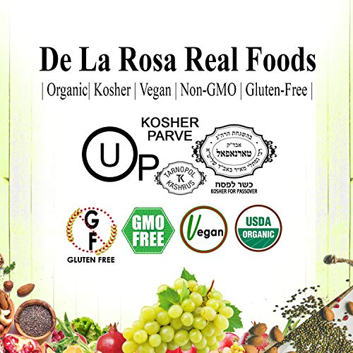 Organic White Wine Vinegar - De La Rosa 16.9Oz - Raw &Amp; Unfiltere