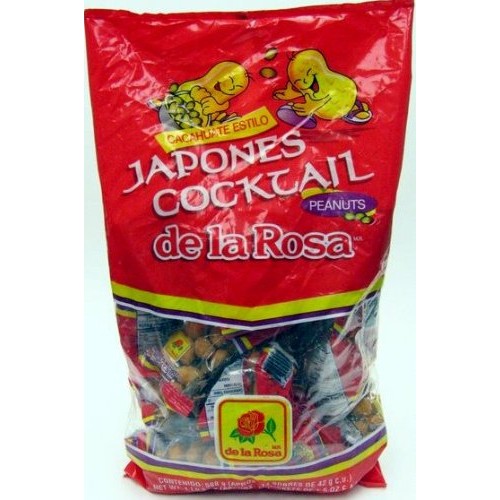 De La Rosa Cacahuate Estilo Japones Cocktail Japanese Peanuts 50