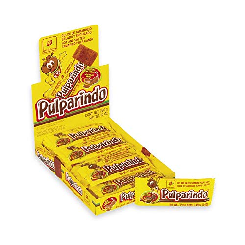 De La Rosa Candy Bar Pulparindo Rglr 20 Ct