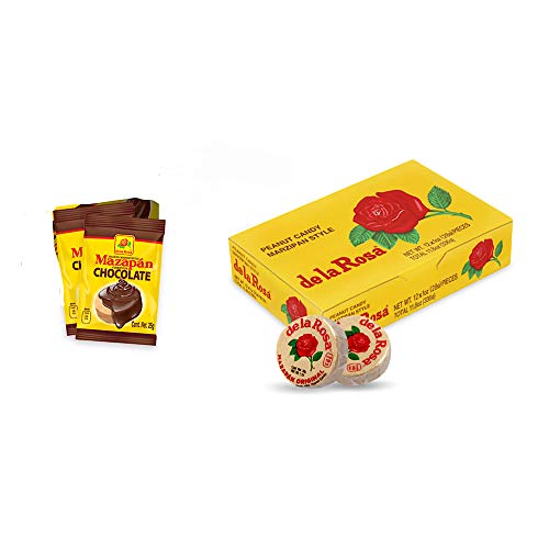 De La Rosa Marzipan, Small Box, 12 1-Ounce Pieces 12 Ounces Tot