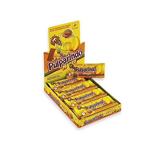 De La Rosa Pulparindo 20 Pack, Tamarind Candy Mango