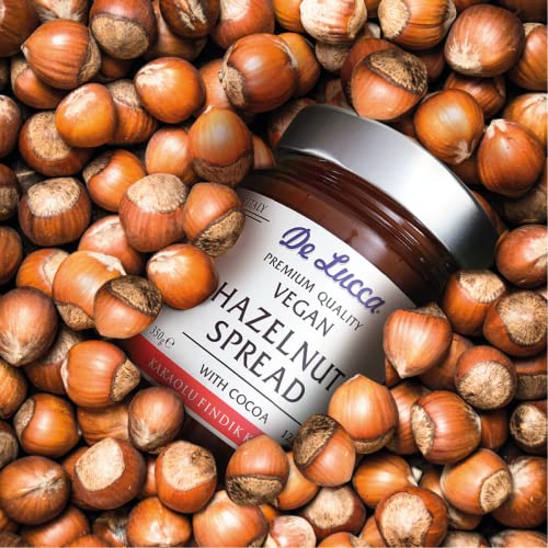De Lucca Vegan Hazelnut Spread with Cocoa – Delicious Snacks for...
