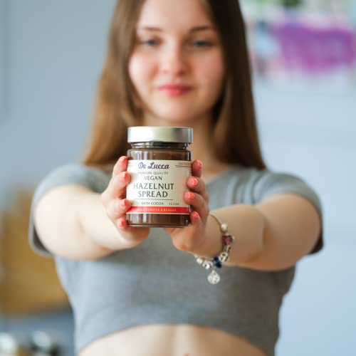 De Lucca Vegan Hazelnut Spread with Cocoa – Delicious Snacks for...
