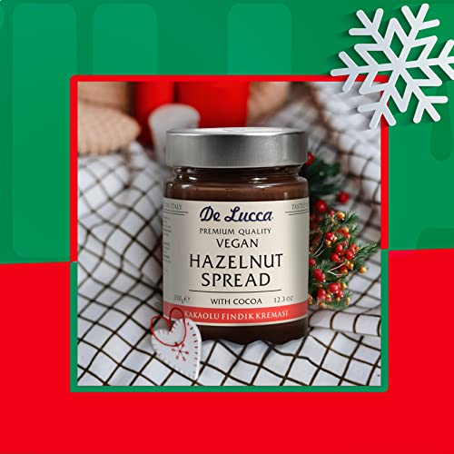 De Lucca Vegan Hazelnut Spread with Cocoa – Delicious Snacks for...