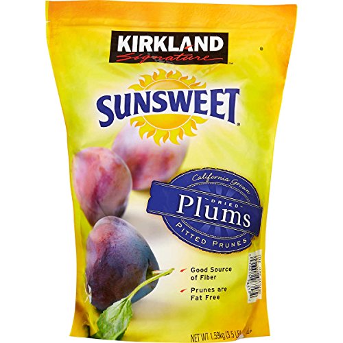 Kirkland Signature Sunsweet Whole Dried Plums, 3.5 Lbs.Pack Of 4 Kirkland Signature Sunsweet Whole Dried Plums, 3.5 Lbs.Pack Of 4