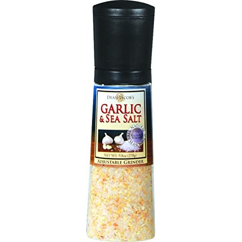 Dean Jacobs Garlic and Sea Salt Jumbo Grinder 2 Pack