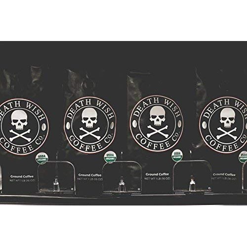 Death Wish Ground Coffee, The Worlds Strongest Coffee, Fair Tra