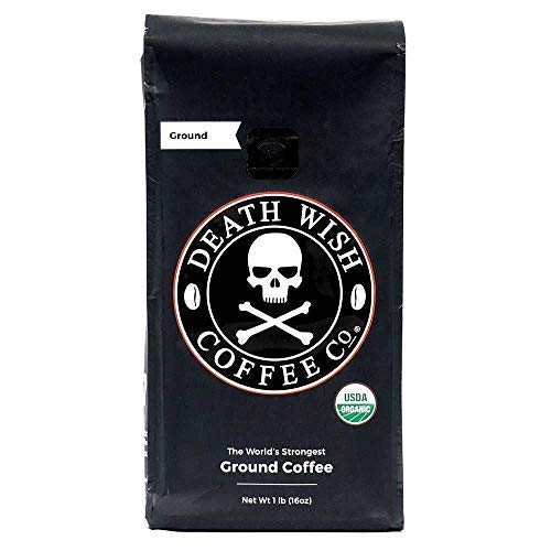 Death Wish Ground Coffee, The Worlds Strongest Coffee, Fair Tra