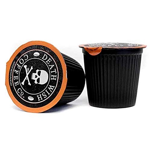 Death Wish Death Cups [50 Count] Single Serve Coffee Pods, World