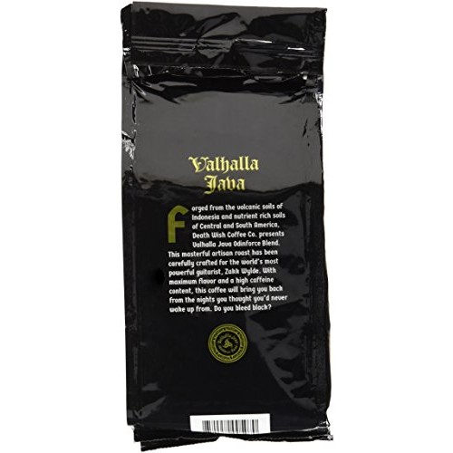 Valhalla Java Ground Coffee By Death Wish Coffee Company, Usda C
