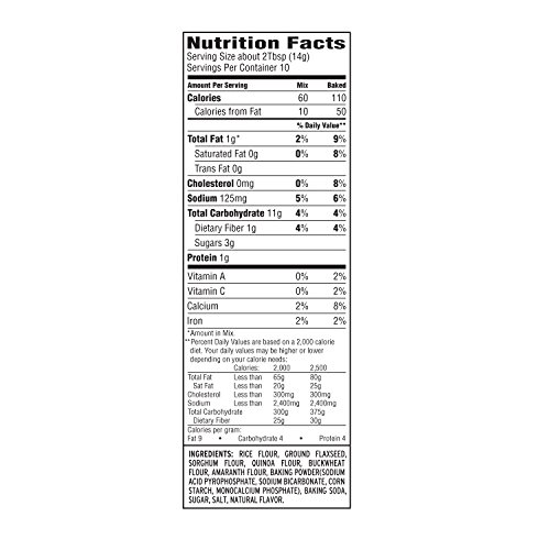 Premium Gold Gluten Free Pancake And Waffle Mix | 2Lb