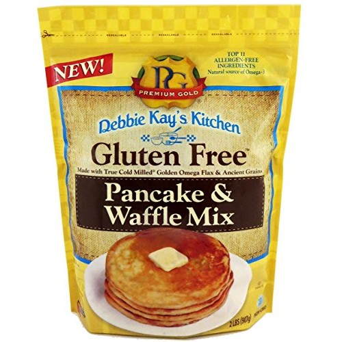 Premium Gold Gluten Free Pancake And Waffle Mix | 2Lb