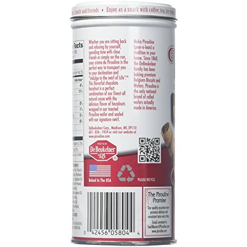 Debeukelaer Creme De Pirouline Chocolate Hazelnut - 3.25 Oz