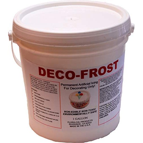 Deco-Frost 1 Gallon Artificial Non-Edible Fake Icing