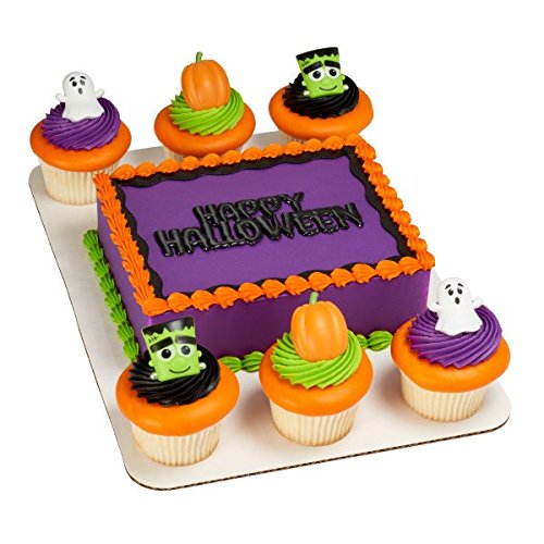 12Ct. Spooky Characters Cupcake Rings