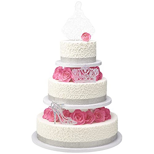 Decopac Cake Decorating Cake Kit-Quinceanera-Xl-Silver Cake And