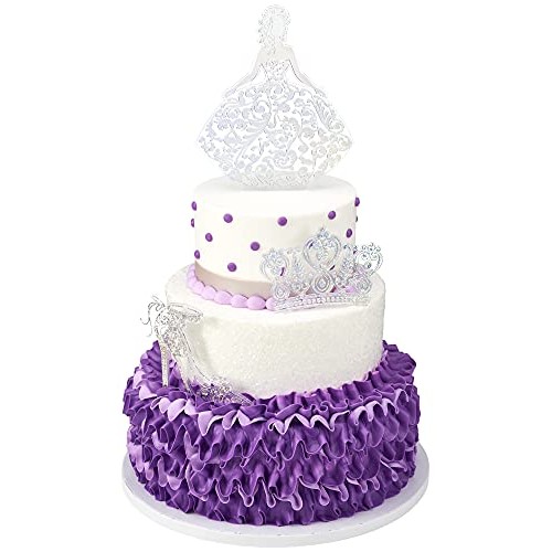 Decopac Cake Decorating Cake Kit-Quinceanera-Xl-Silver Cake And