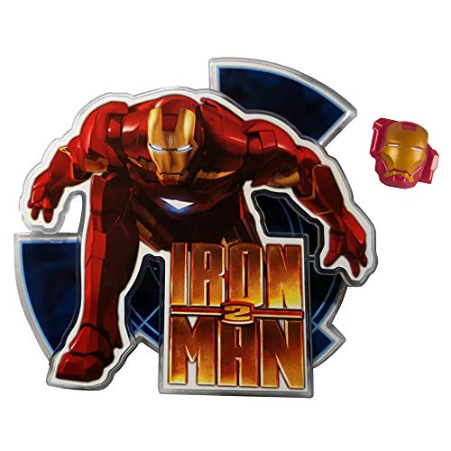 Decopac, Iron Man 2, Cake Decorating Kit, Includes Topper And Ring.