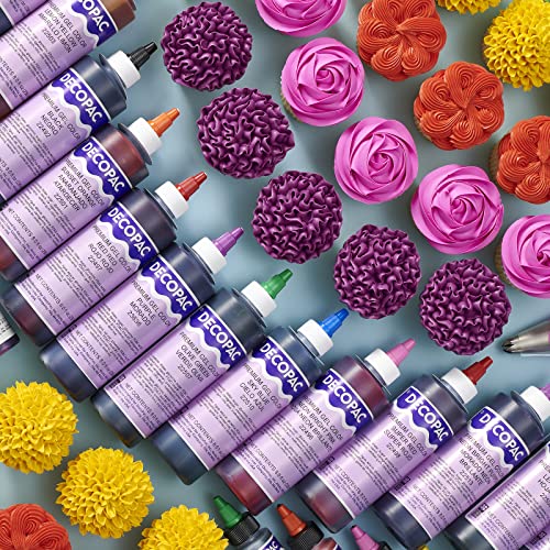 DECOPAC Premium Gel Food Color, Edible Coloring For Use with But...
