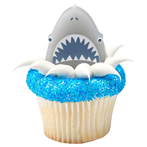 Decopac Shark Shaped Birthday Cake Candle