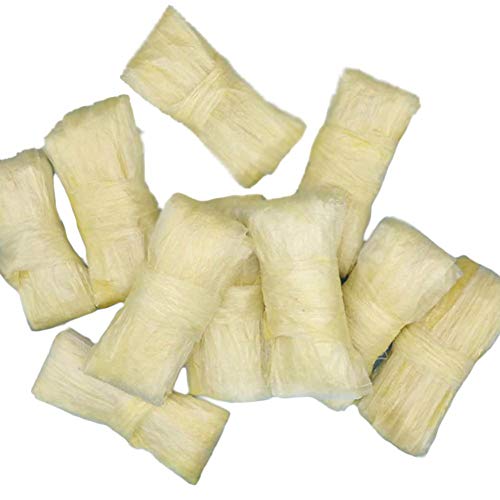 2.5M/8.2Ft Sausage Casing 10Pcs, Dry Fine Sheep Casing Natural S