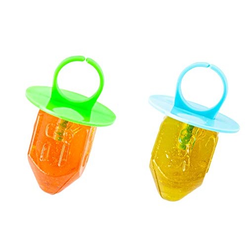 Dee Best Dreidel Jewel Pop Ring Shape Candy - Assorted Apple And