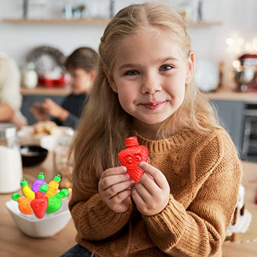 Fruit Shaped Powder Filled Fizzy Candy Sugar By Dee Best - Bag o...