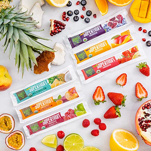 DeeBees Organics SuperFruit Freezie Variety Pack, 100% Real Fru...