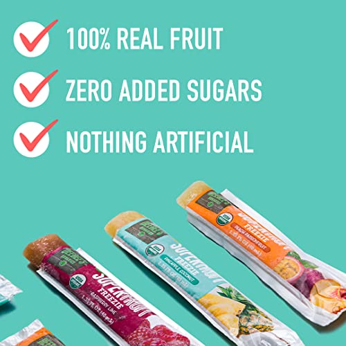DeeBees Organics Tropical SuperFruit Freezie, 100% Real Fruit F...