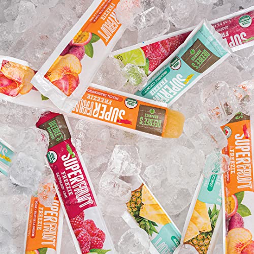 DeeBees Organics Tropical SuperFruit Freezie, 100% Real Fruit F...