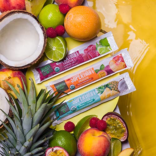 DeeBees Organics Tropical SuperFruit Freezie, 100% Real Fruit F...
