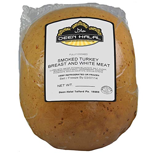 Deen Halal Smoked Turkey Breast 8 Lb