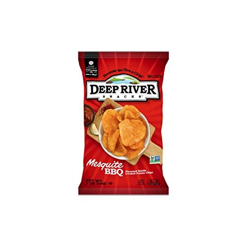 Deep River Snacks Mesquite Bbq Kettle Cooked Potato Chips, 2-Oun