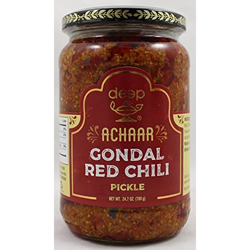 Deep Gondalia Red Chilli Pickle 25Oz