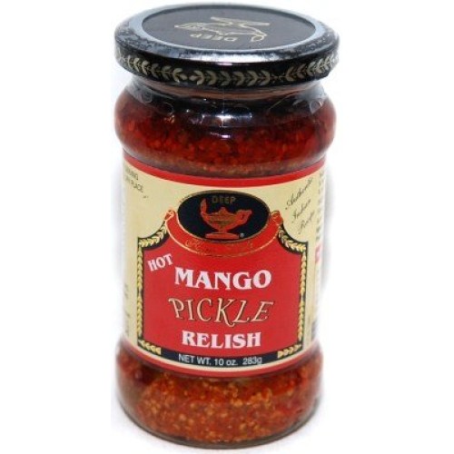 Deep Home Style Hot Mango Pickle Relish - 283G