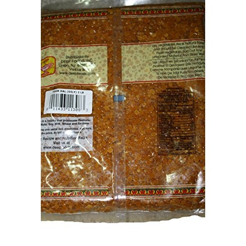 Deep Premium Toor Dal Oily - Split Pigeon Peas