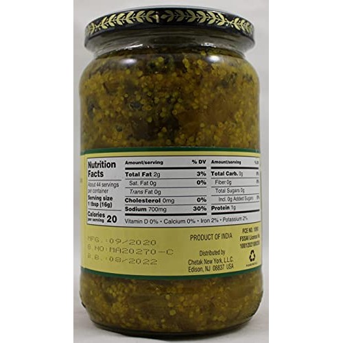 Green Chilli Whole 25 Oz
