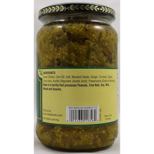Green Chilli Whole 25 Oz