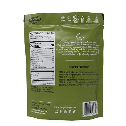 Deeply Rooted, Hearty Starters Zesty Italian, 4.7 Ounce