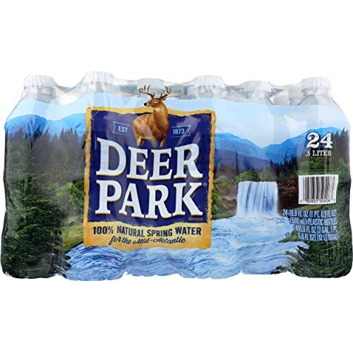 Deer Park Bottled Spring Water, 16.9 Ounce 24 Bottles