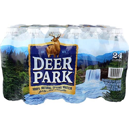Deer Park Bottled Spring Water, 16.9 Ounce 24 Bottles